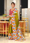 Tew Soft Pure Cotton Printed Fancy Saree Wholesale Price In Surat